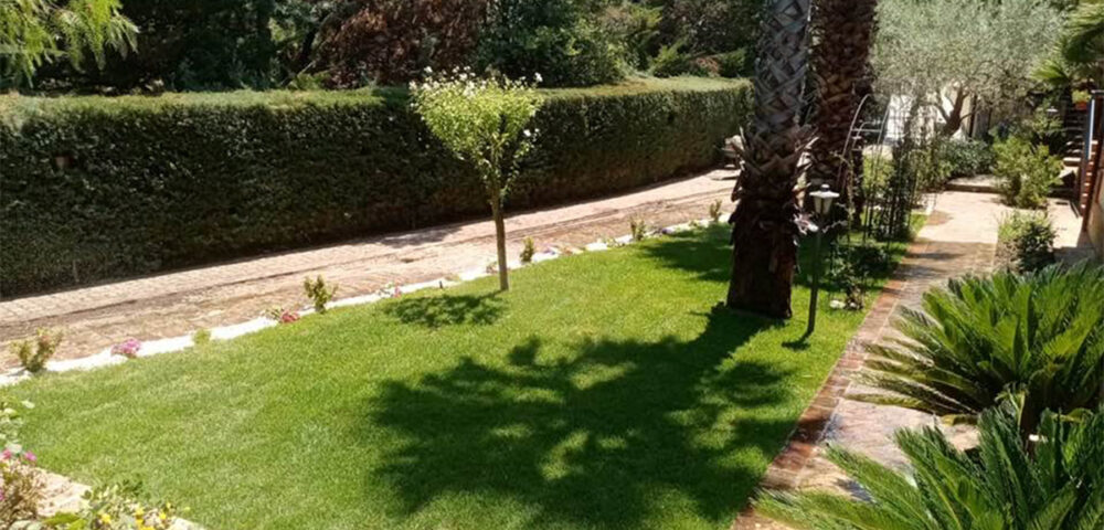 Realizzazione giardino esterno